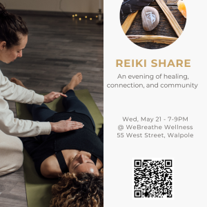 Reiki Share: An Evening of Healing and Connection May 21